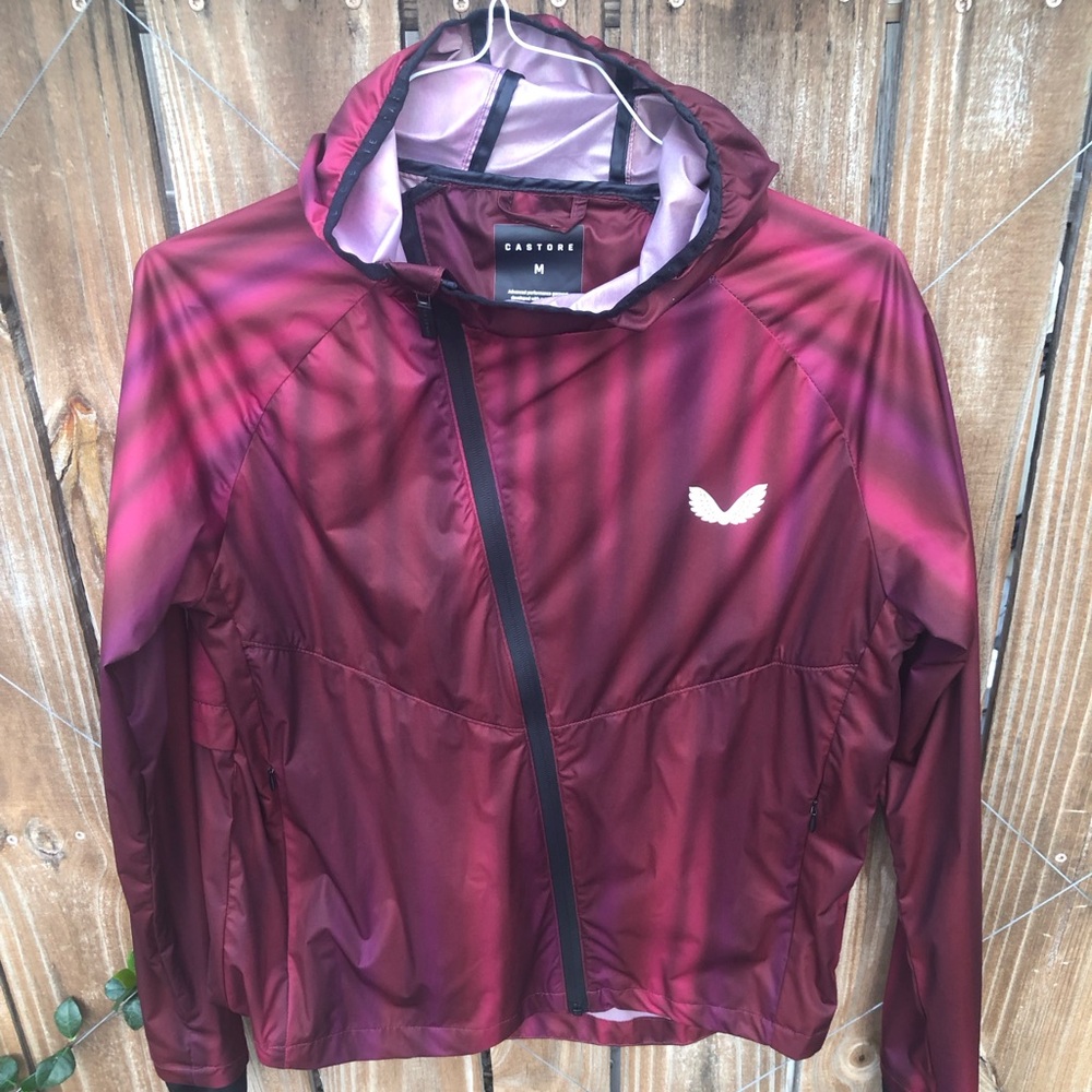 Castore Women’s Maroon Active Track Jacket Medium